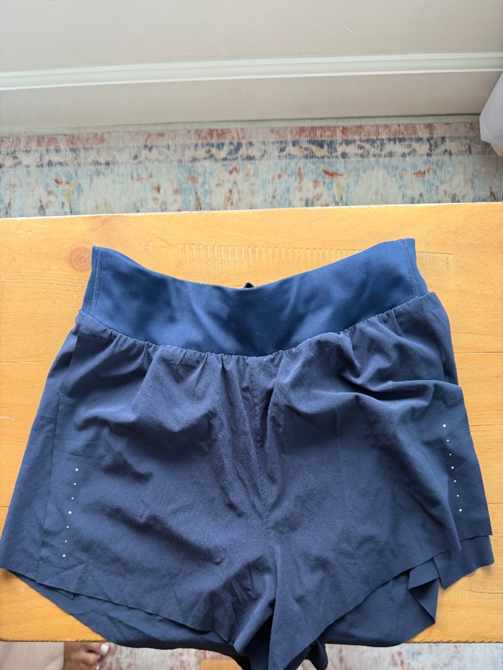 Fast Route Mid Rise 2" Run Short in Navy